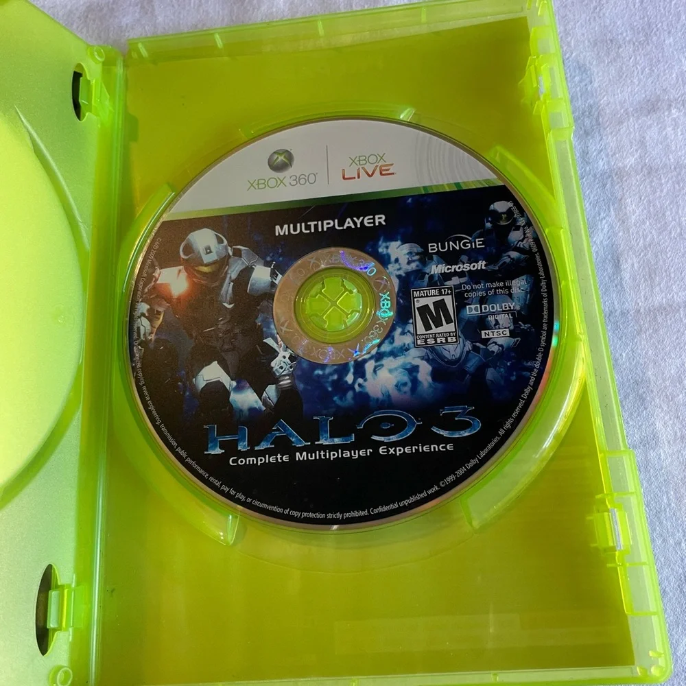Microsoft Halo 3: ODST for Xbox 360 - Green and Black
